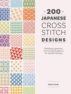 cover image of 200 Japanese Cross Stitch Designs
